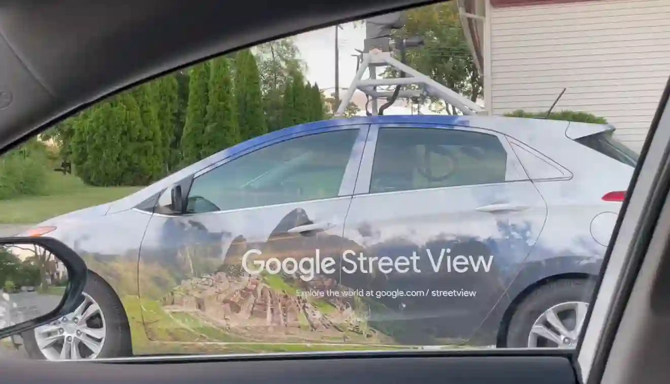 Picture of a Google Car spotted in Detroit, Michigan, USA on July 25, 2022.