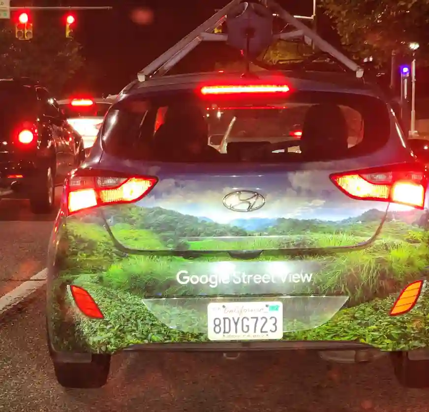 Picture of a Google Car spotted in Baltimore, Maryland, USA on September 22, 2022.