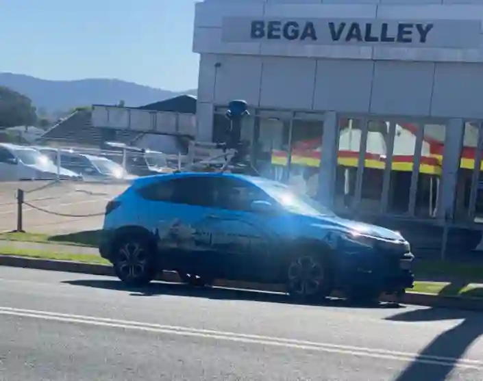 Picture of a Google Car spotted in Bega, New South Wales, Australia on November 9, 2022.