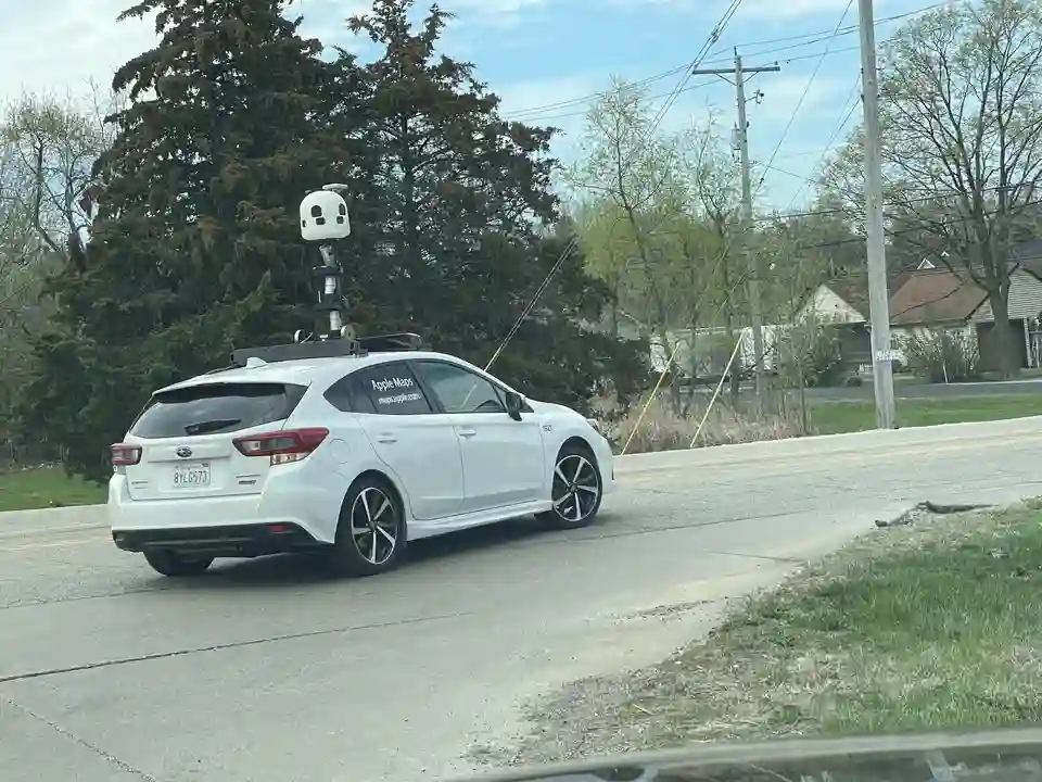 Picture of a Apple Car spotted in Peoria, Illinois, USA on April 14, 2023.