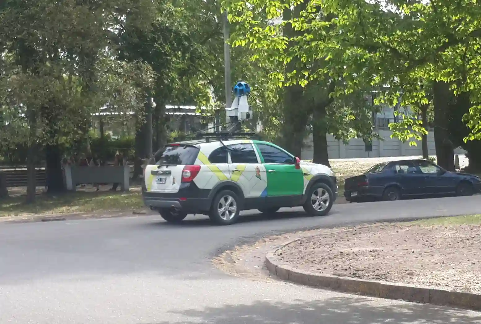 Picture of a Google Car spotted in Montevideo, Montevideo Department, Uruguay on November 5, 2015.