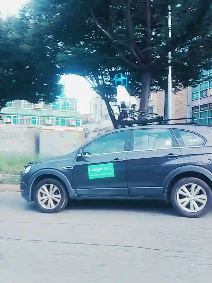 Picture of a Google Car spotted in Jeonju, North Jeolla Province, South Korea on September 3, 2015.