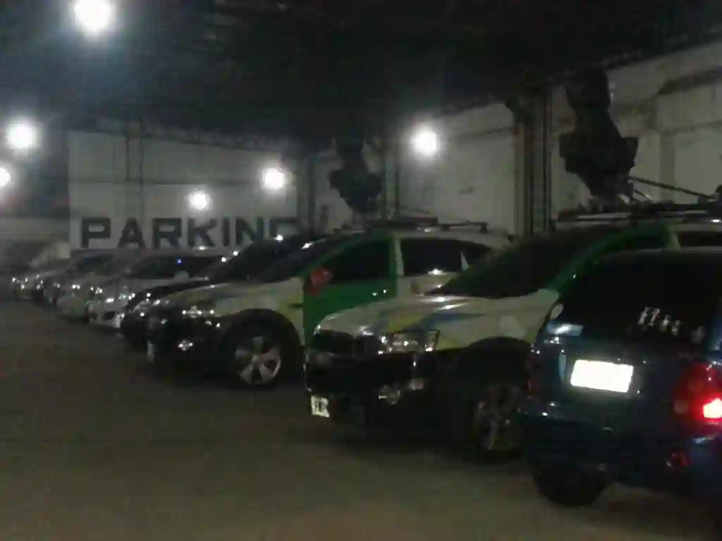 Picture of a Google Car spotted in Montevideo, Montevideo Department, Uruguay on July 24, 2015.