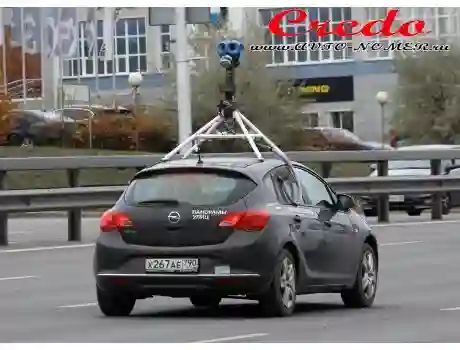 Picture of a Google Car spotted in Ufa, Republic of Bashkortostan, Russia on October 17, 2021.
