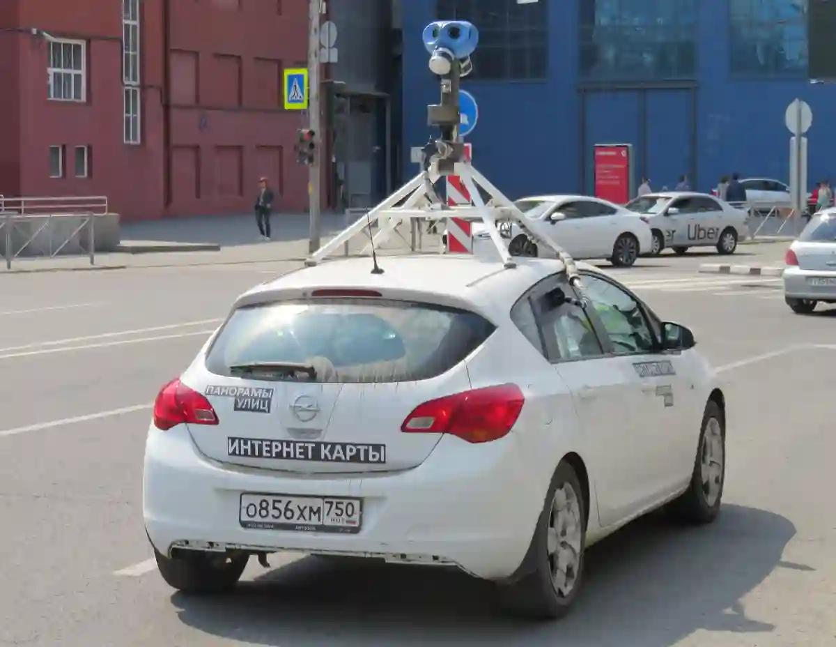 Picture of a Google Car spotted in Novosibirsk, Novosibirsk Oblast, Russia on May 15, 2021.