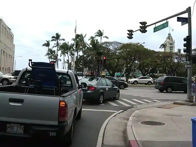 Picture of a Google Car spotted in Honolulu, Hawaii, United States on April 21, 2009.