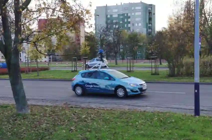 Picture of a Google Car spotted in Kraków, Lesser Poland Voivodeship, Poland on November 5, 2020.