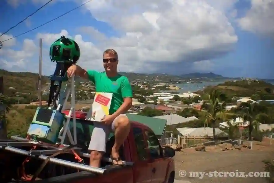 Picture of a Google Car spotted in Christiansted, St Croix, US Virgin Islands on September 24, 2016.