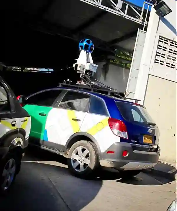 Picture of a Google Car spotted in Santa Marta, Magdalena, Colombia on January 8, 2013.