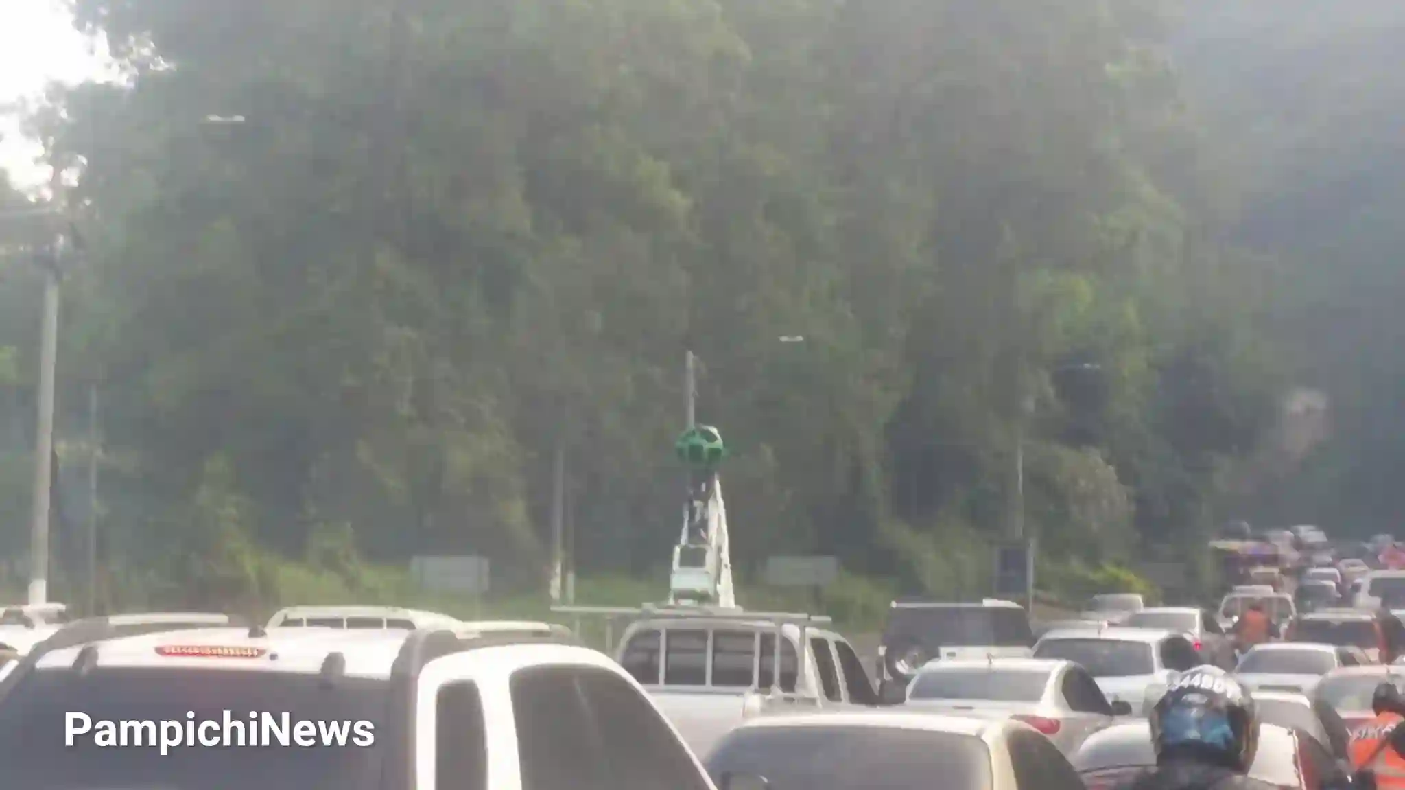 Picture of a Google Car spotted in Guatemala City, Guatemala on July 22, 2016.
