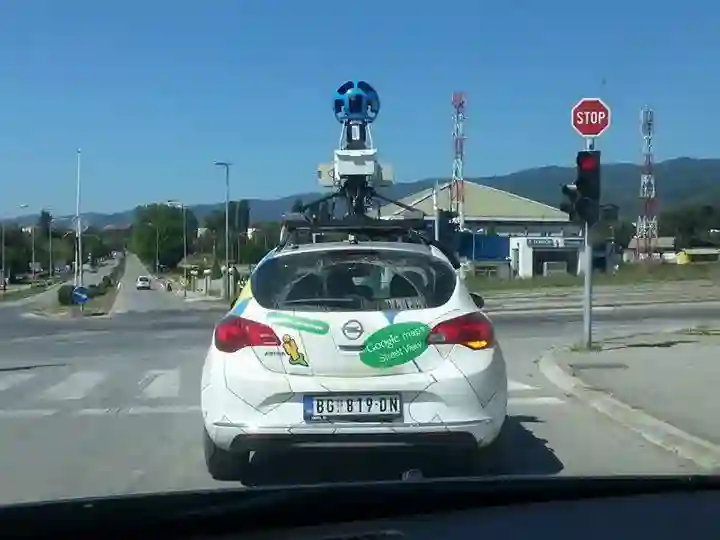 Picture of a Google Car spotted in Vranje, Pčinja District, Serbia on August 20, 2014.