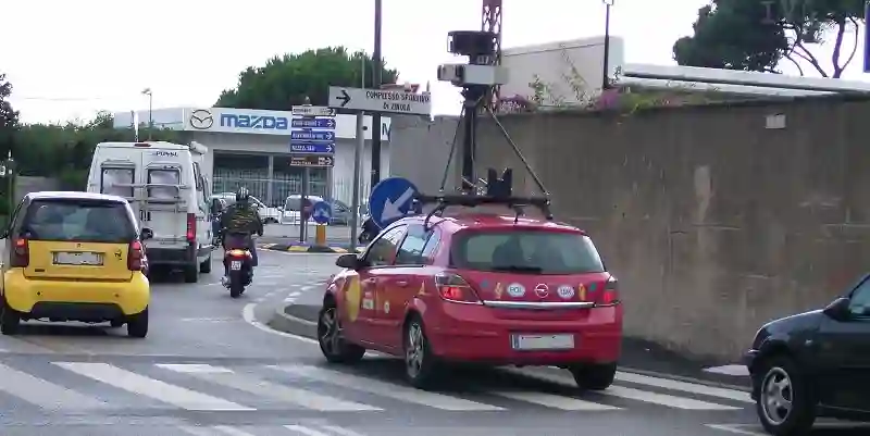 Picture of a Google Car spotted in Savona, Liguria, Italy on September 22, 2010.