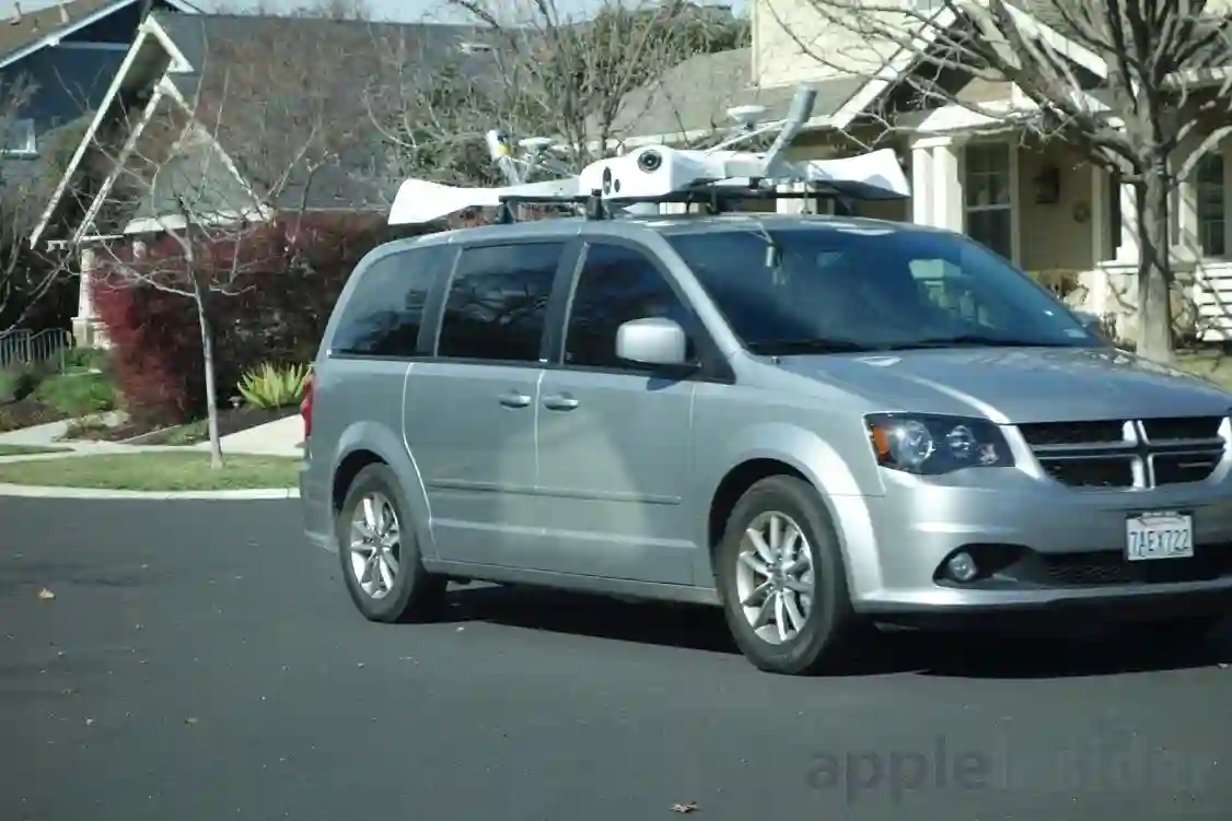 Google Street View car in Livermore, California, United States