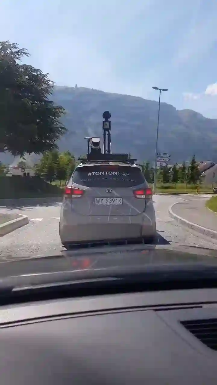 Picture of a TomTom Car spotted in Geneva, Switzerland on May 30, 2019.