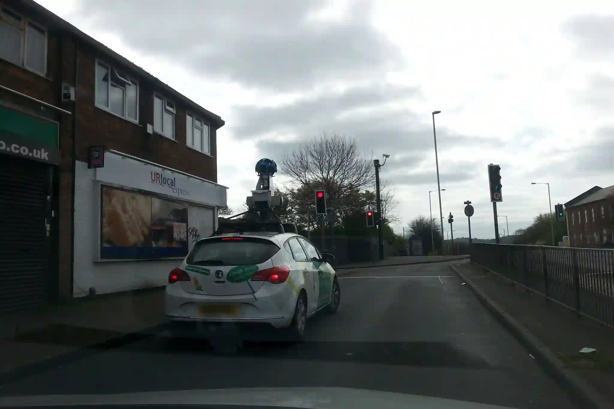 Picture of a Google Car spotted in Coseley, Bilston, England, United Kingdom on April 5, 2017.