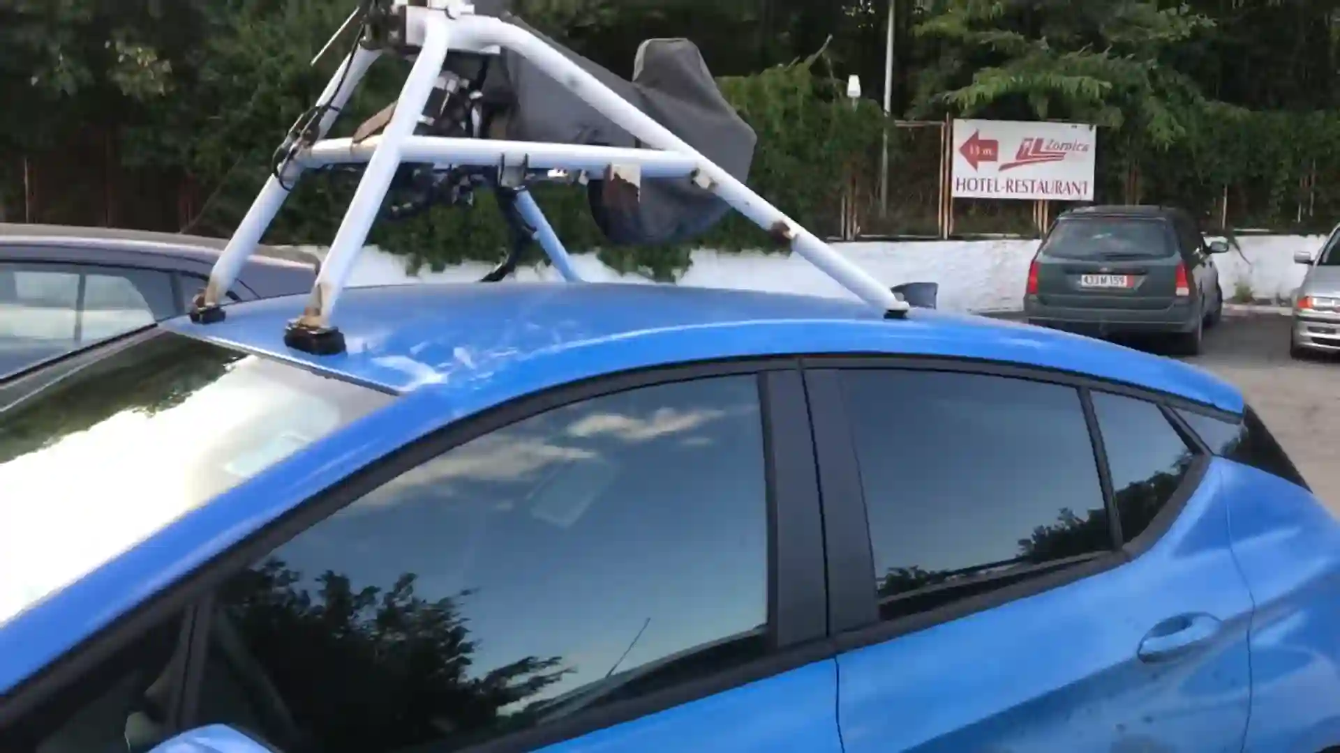 Picture of a Google Car spotted in Kazanluk, Stara Zagora Province, Bulgaria on June 30, 2022.