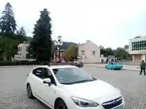 Picture of a Apple Car spotted in Breznik, Pernik, Bulgaria on April 27, 2024.