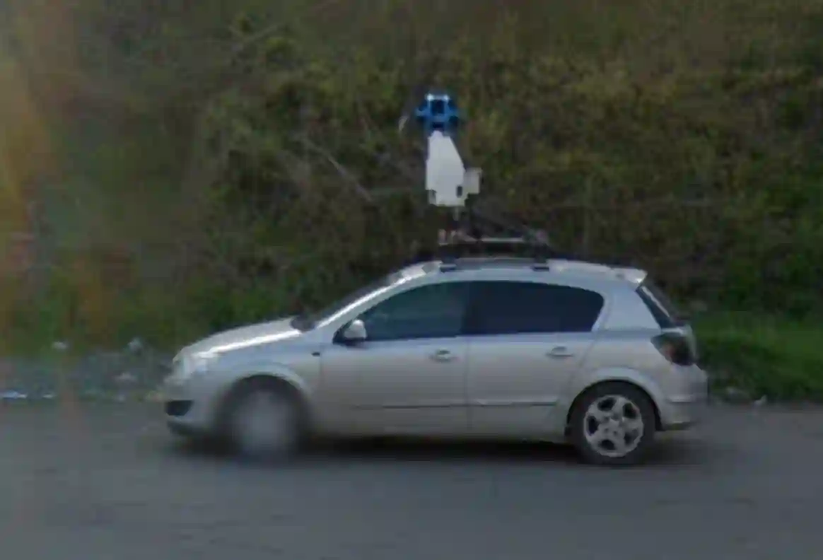 Picture of a Google Car spotted in Vladivostok, Primorsky Krai, Russia on May 16, 2013.