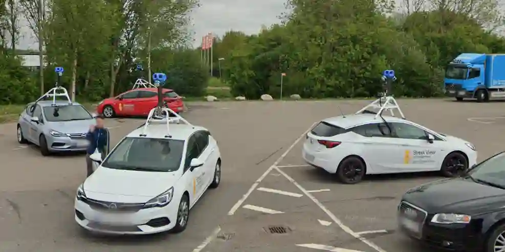 Picture of a Google Car spotted in Helsingborg, Skåne County, Sweden on May 20, 2022.