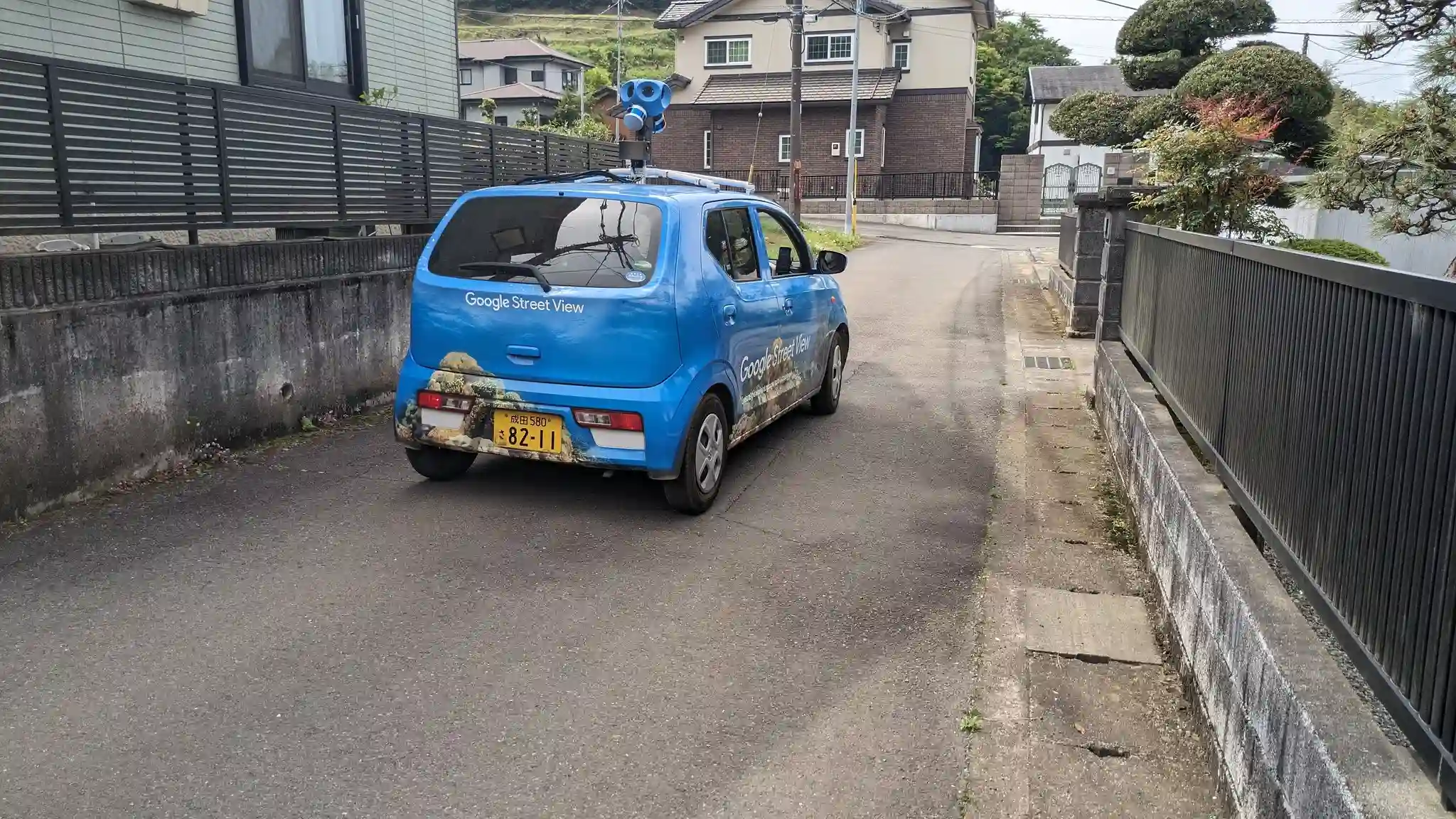 Picture of a Google Car spotted in Hadano, Kanagawa Prefecture, Japan on April 29, 2024.