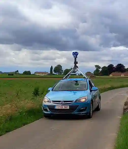 Picture of a Google Car spotted in Lennik, Flanders, Belgium on May 28, 2024.