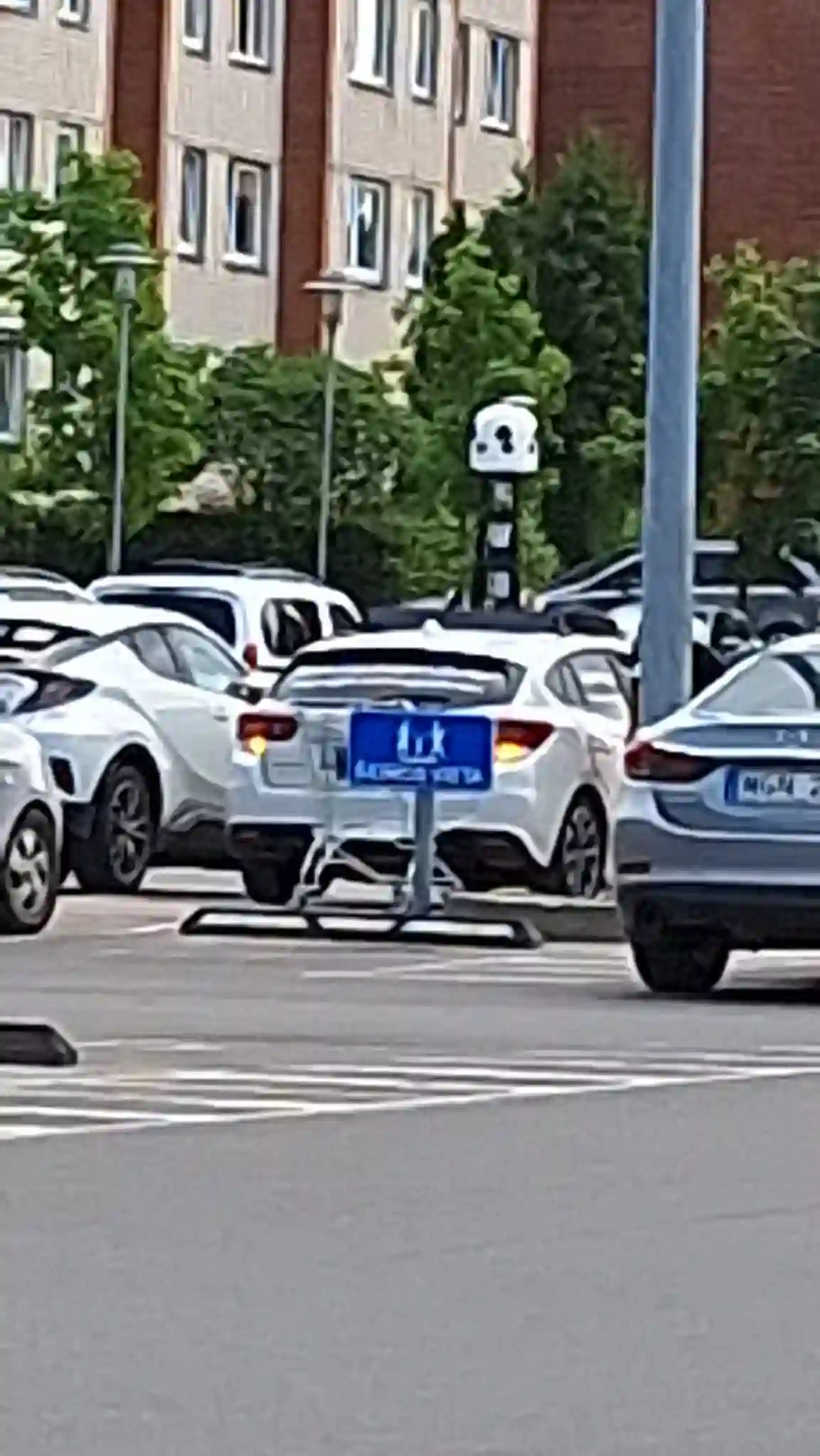 Picture of a Apple Car spotted in Utena, Lithuania on May 29, 2024.