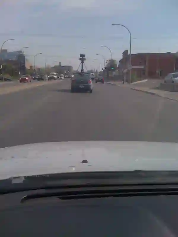 Picture of a Google Car spotted in Sherbrooke, Quebec, Canada on May 14, 2009.