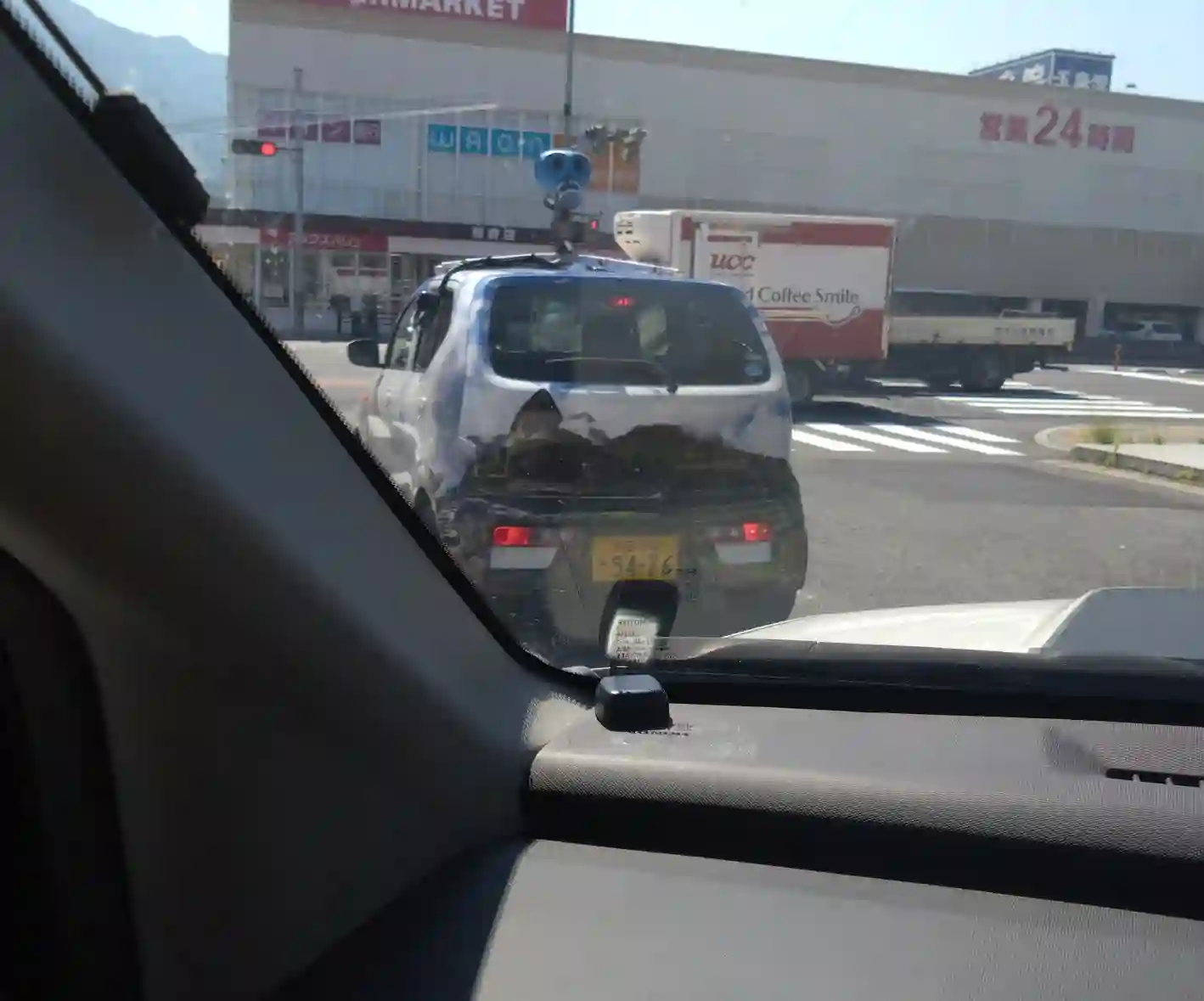 Picture of a Google Car spotted in Beppu, Oita, Japan on June 13, 2024.