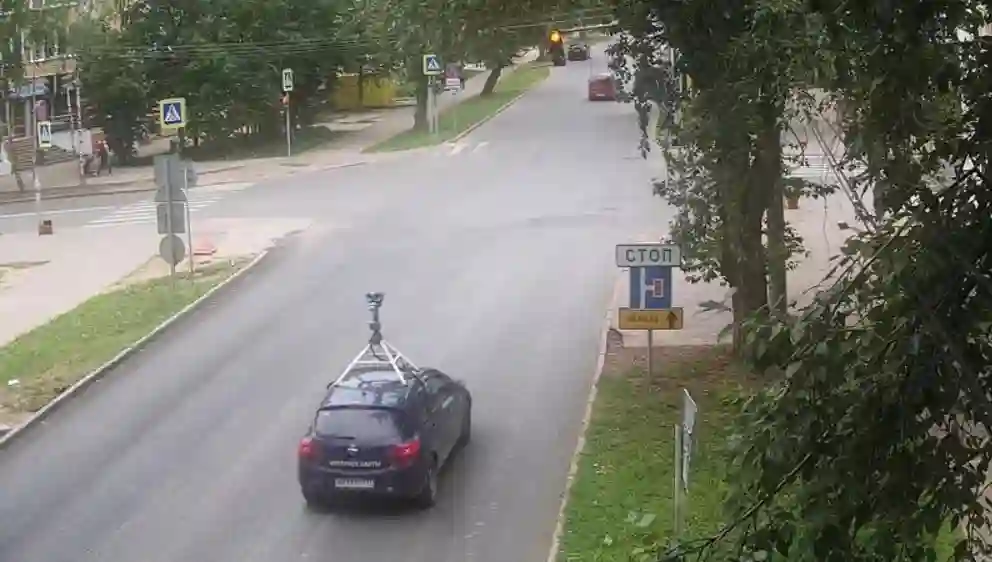 Picture of a Google Car spotted in Syktyvkar, Komi Republic, Russia on July 25, 2021.