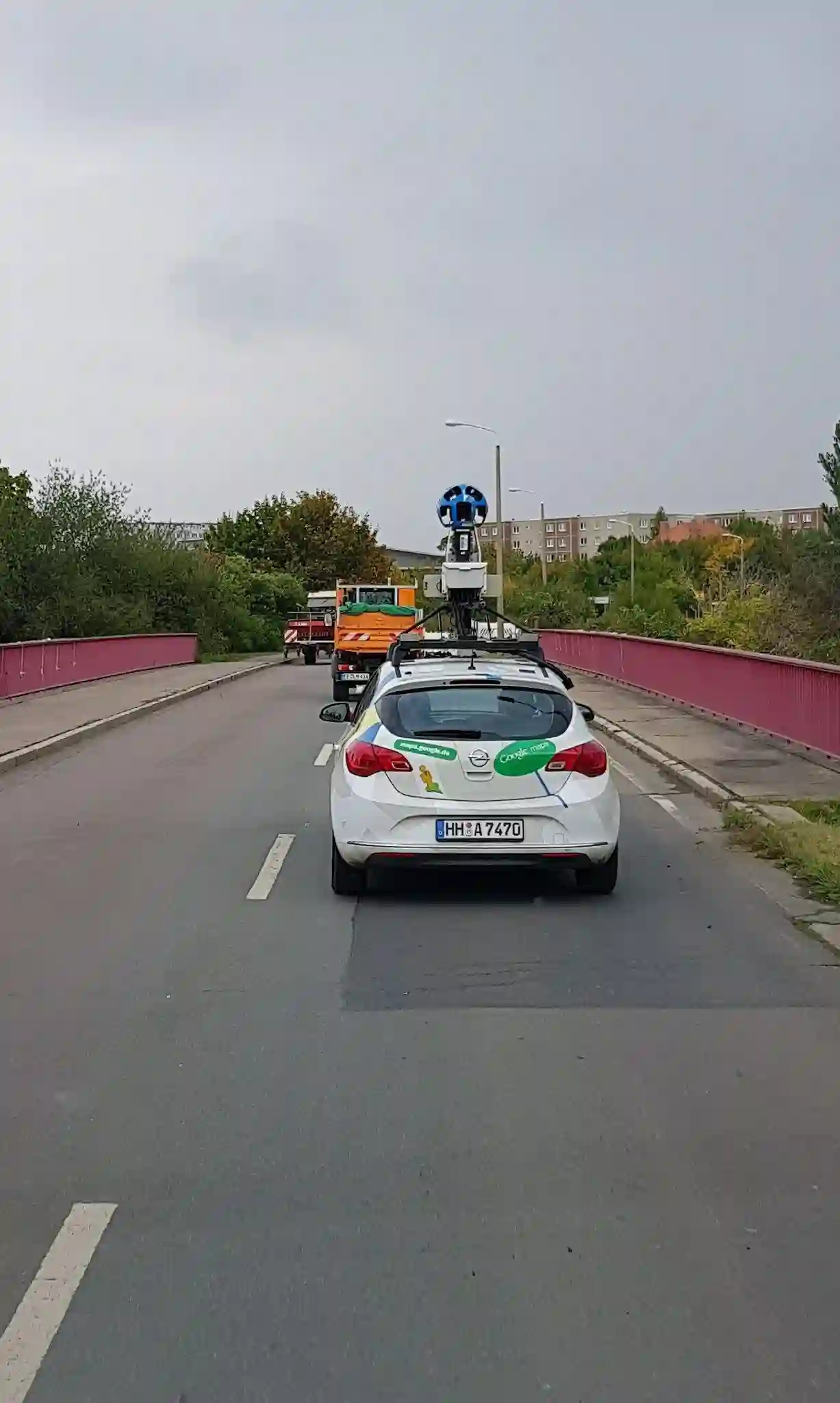 Picture of a Google Car spotted in Erfurt, Thuringia, Germany on September 25, 2017.