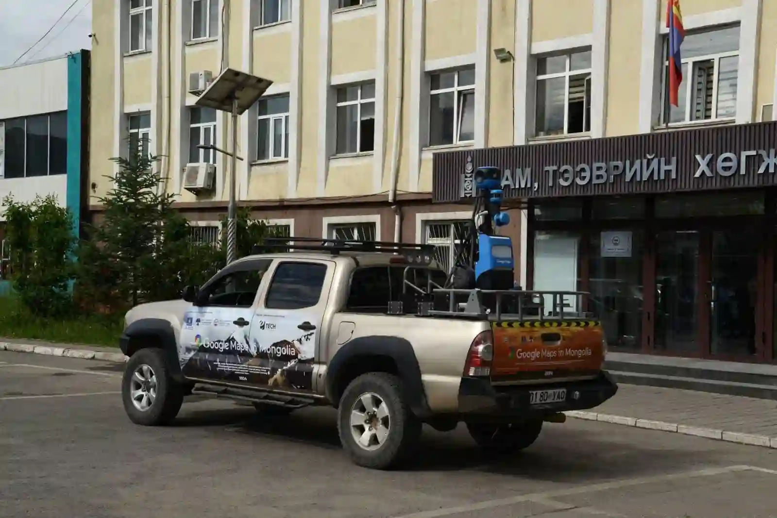 Picture of a Google Car spotted in Ulaanbaatar, Mongolia on June 19, 2024.