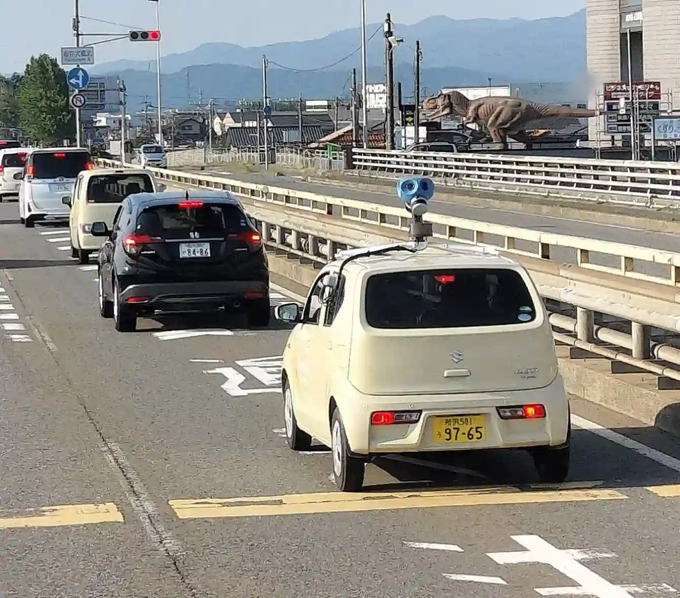 Picture of a Google Car spotted in Fukui, Fukui, Japan on June 21, 2024.