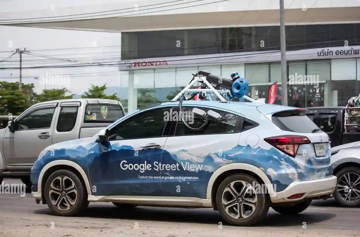 Picture of a Google Car spotted in Chiang Mai, Chiang Mai province, Thailand on June 24, 2019.