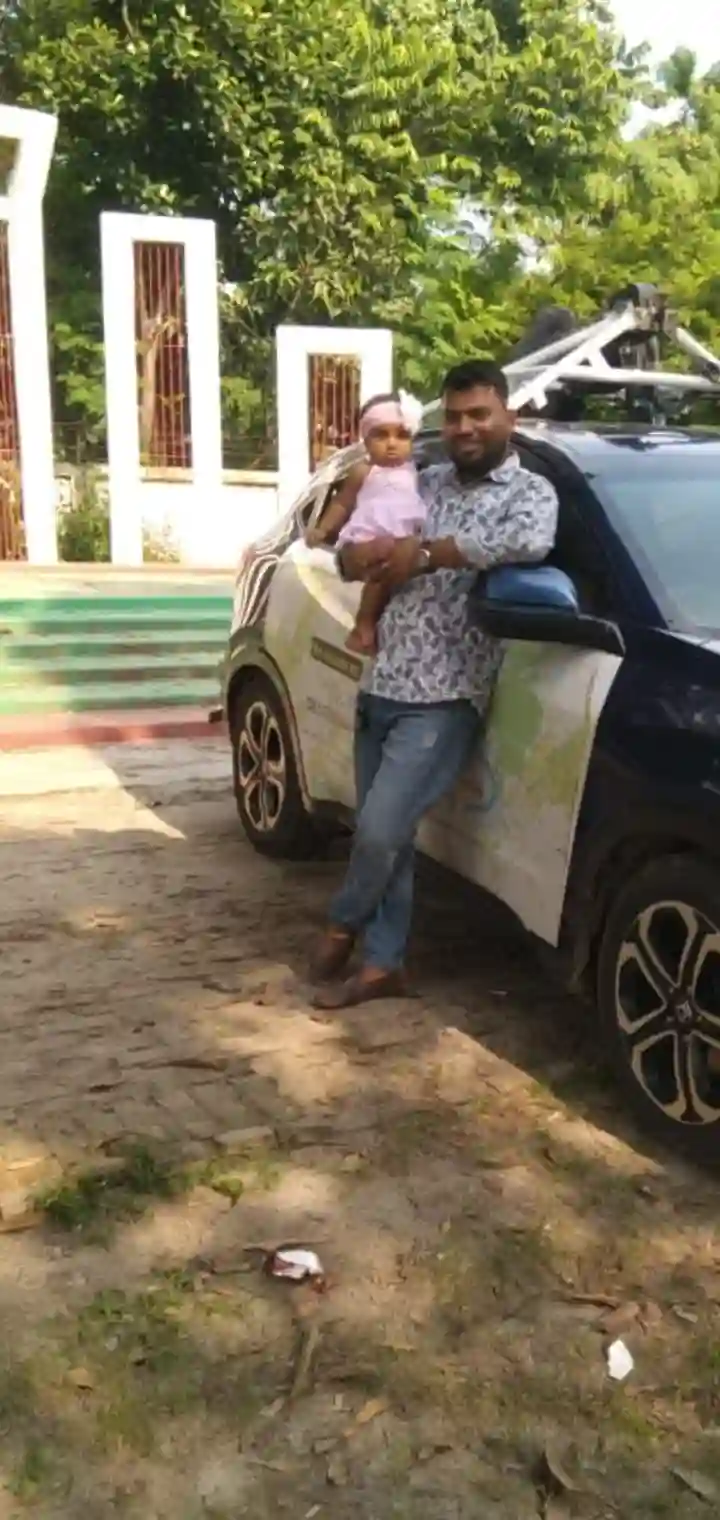 Picture of a Google Car spotted in Bangladesh on September 10, 2023.