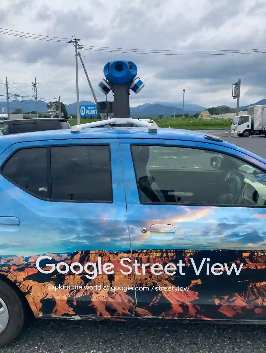 Picture of a Google Car spotted in Kagamino, Okayama, Japan on June 24, 2024.