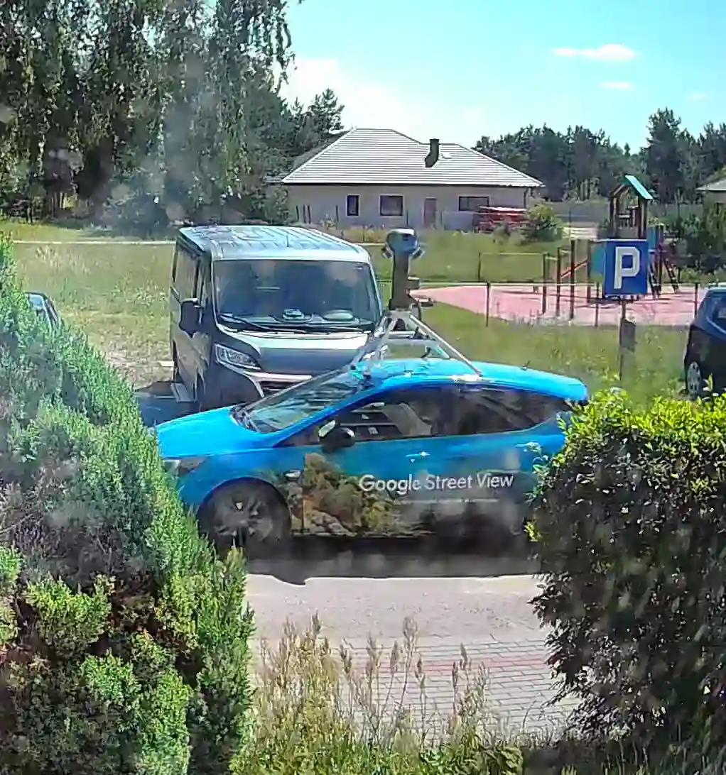 Picture of a Google Car spotted in Siemiatycze, Podlaskie Voivodeship, Poland on June 27, 2024.