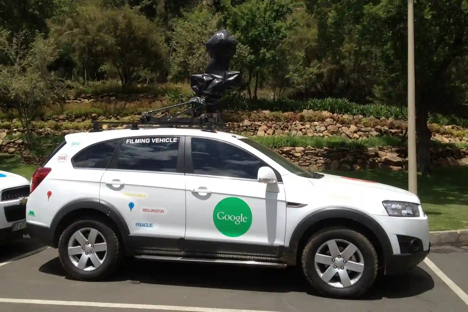 Picture of a Google Car spotted in Maseru, Lesotho on November 5, 2012.