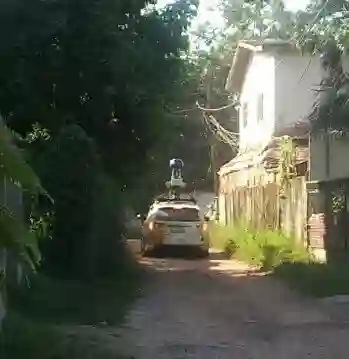 Picture of a Google Car spotted in Vientiane, Vientiane Prefecture, Laos on November 11, 2014.