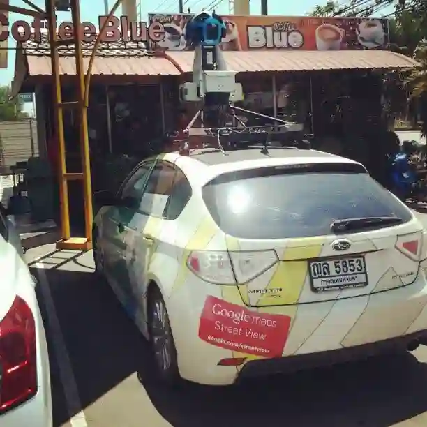 Picture of a Google Car spotted in Tak, Tak Province, Thailand on March 19, 2013.