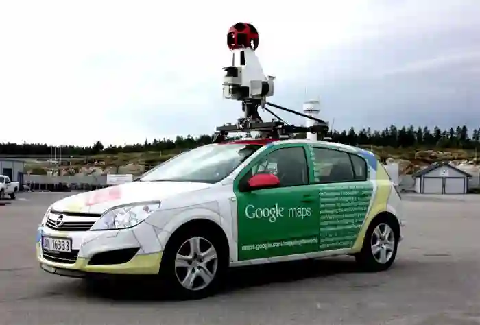 Picture of a Google Car spotted in Østfold, Norway on August 28, 2012.