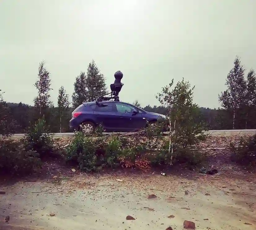 Picture of a Google Car spotted in Karabash, Chelyabinsk Oblast, Russia on August 14, 2017.
