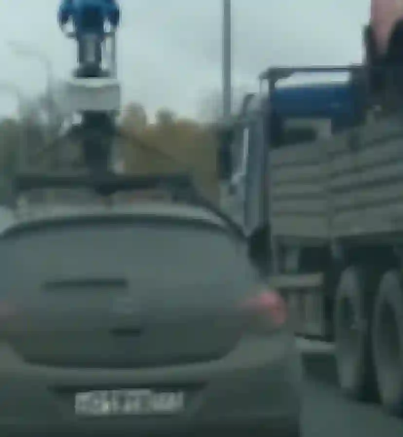 Picture of a Google Car spotted in Kazan, Republic of Tatarstan, Russia on October 7, 2016.