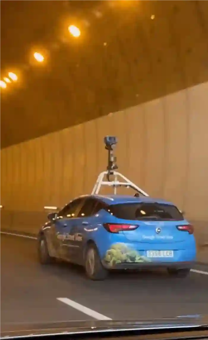 Picture of a Google Car spotted in Donostia-San Sebastian, Basque Country, Spain on July 8, 2024.