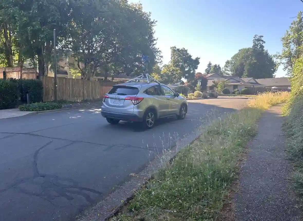 Picture of a Google Car spotted in Portland, Oregon, United States on July 9, 2024.