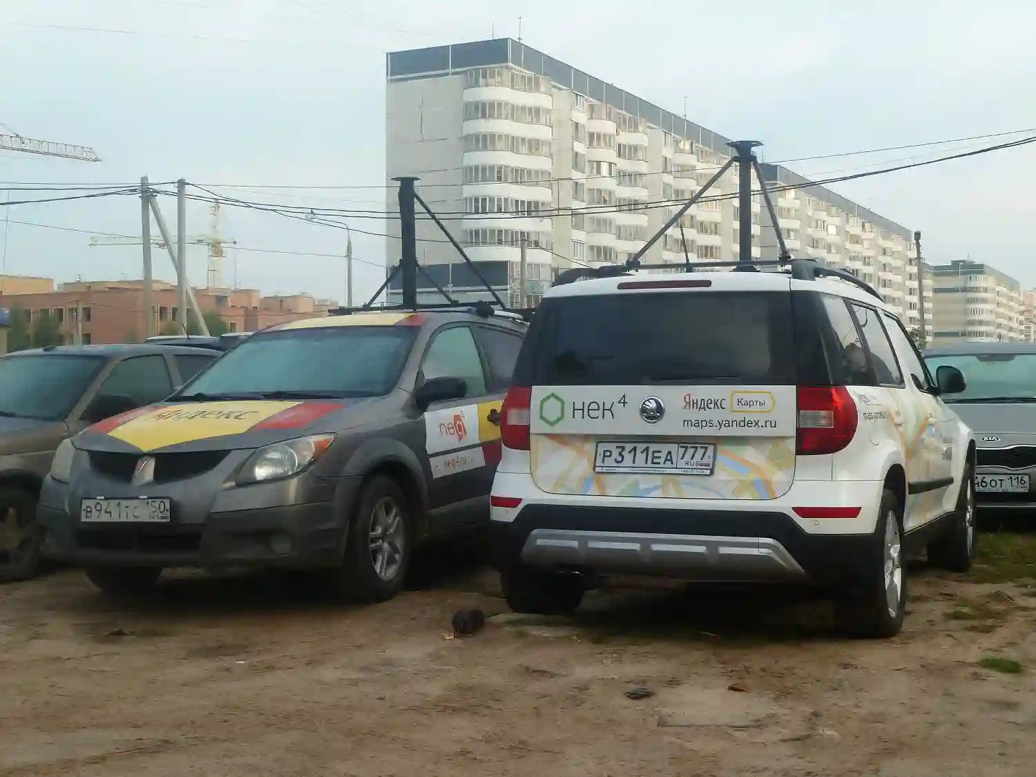 Picture of a Yandex Car spotted in Kazan, Tatarstan, Russia on September 11, 2014.