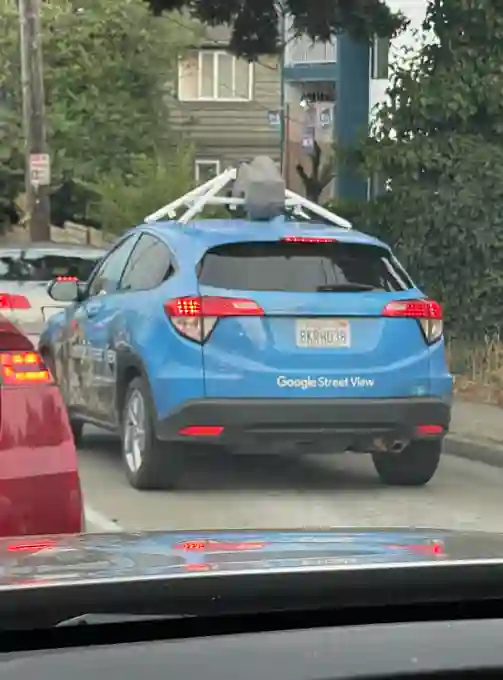 Picture of a Google Car spotted in Seattle, Washington, USA on August 18, 2022.