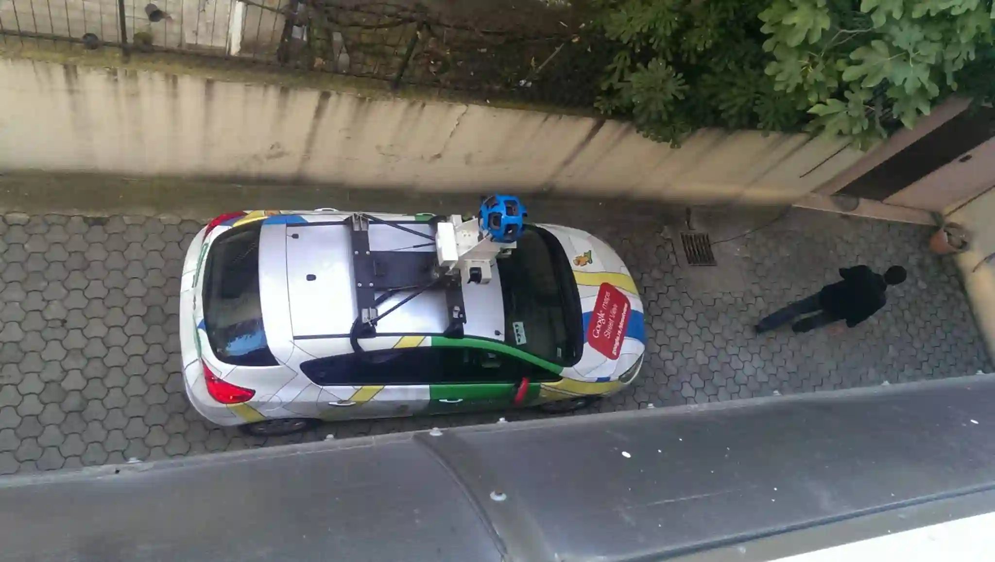 Picture of a Google Car spotted in Skopje, North Macedonia on October 8, 2014.