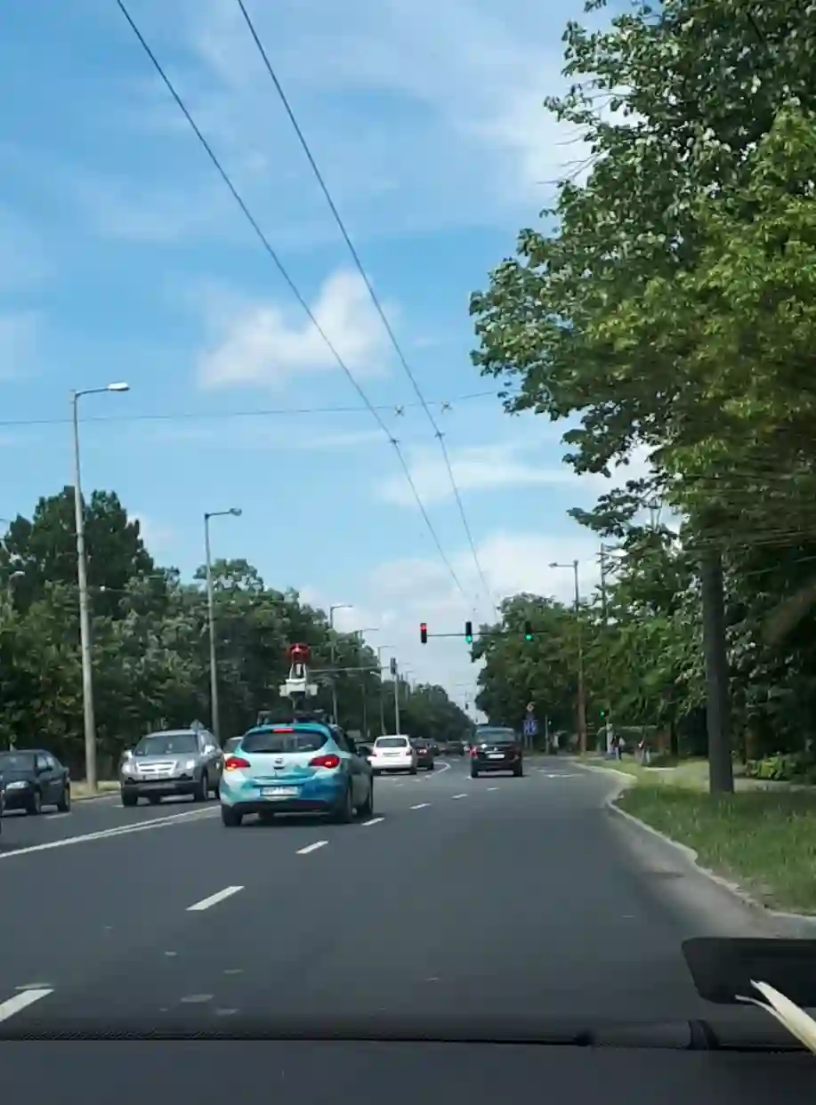 Picture of a Google Car spotted in Debrecen, Hajdú-Bihar County, Hungary on May 18, 2018.
