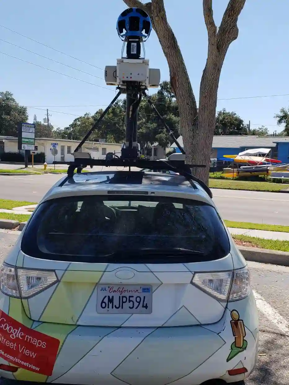 Picture of a Google Car spotted in Gulfport, Florida, United States on October 13, 2018.