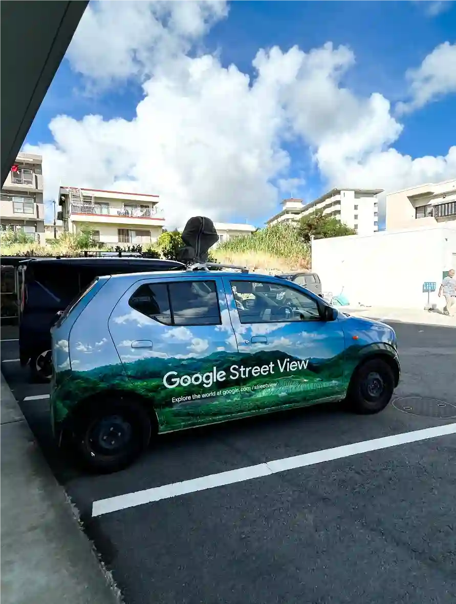 Picture of a Google Car spotted in Miyakojima, Okinawa, Japan on July 14, 2024.
